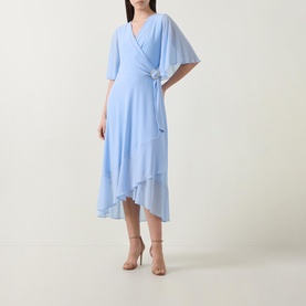 Belted Wrap Dress