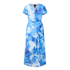 Floral Wrap Dress
