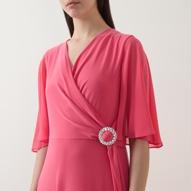 Jewel Wrap Dress
