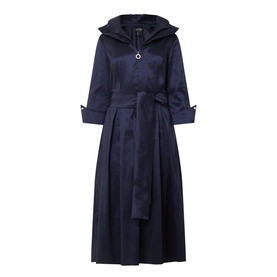Belted Pleated Dress