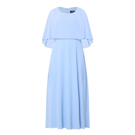 Cape Flared Dress