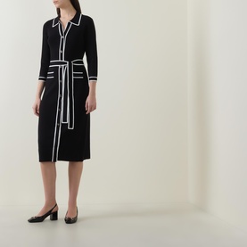Belted Knit Dress