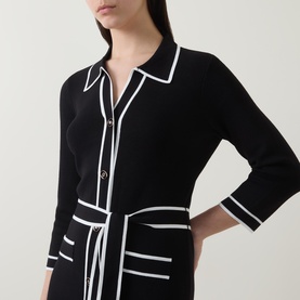 Belted Knit Dress