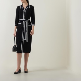 Belted Knit Dress