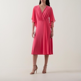 Draped Sash Dress