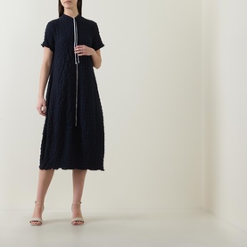 Zip Cocoon Dress