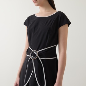 Sash Belt Dress