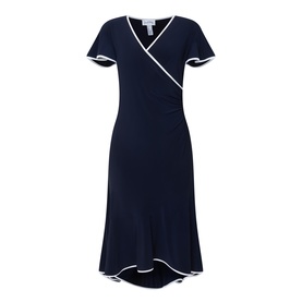 Contrast Trim Dress