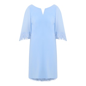 Fringe Trim Pencil Dress