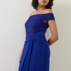 Textured Off-The-Shoulder Dress