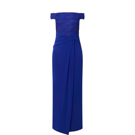 Textured Off-The-Shoulder Dress