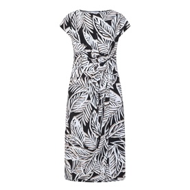 Tropical Print Dress