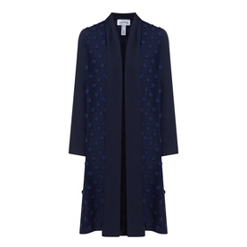 Dotted Open Front Jacket