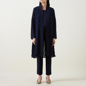 Dotted Open Front Jacket