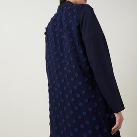 Dotted Open Front Jacket