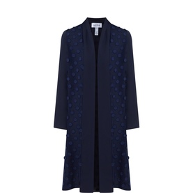 Dotted Open Front Jacket