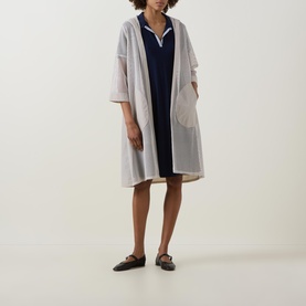Mesh Open Front Jacket
