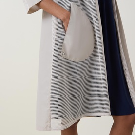 Mesh Open Front Jacket