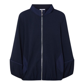 Seersucker Memory Bomber Jacket