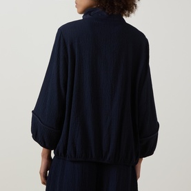 Seersucker Memory Bomber Jacket