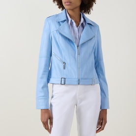 Faux Leather Biker Jacket