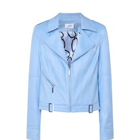 Faux Leather Biker Jacket