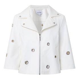 Eyelet Moto Jacket