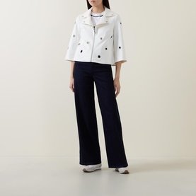 Eyelet Moto Jacket