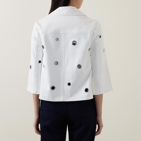 Eyelet Moto Jacket