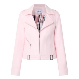 Faux Leather Biker Jacket