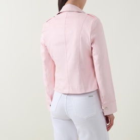 Faux Leather Biker Jacket