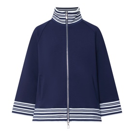 Striped Trim Jacket