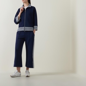 Striped Trim Jacket