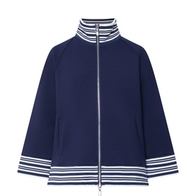 Striped Trim Jacket