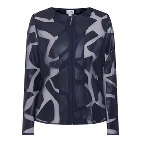Laser Cut Sheer Jacket