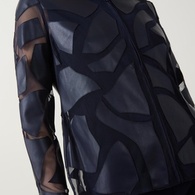 Laser Cut Sheer Jacket