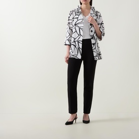 Floral Pliss&eacute; Shirt