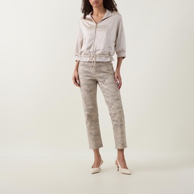 Drawstring Hem Jacket