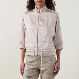 Drawstring Hem Jacket