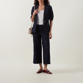 Puff Sleeve Denim Jacket