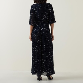 Dotted Wide Leg Jumpsuit