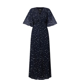Dotted Wide Leg Jumpsuit