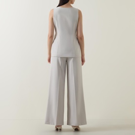 Waistcoat Wide Leg Jumpsuit