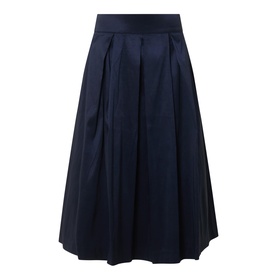 Pleated Pocket Skirt