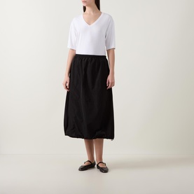 Drawstring Bubble Skirt