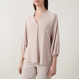 Front Pleat Blouse