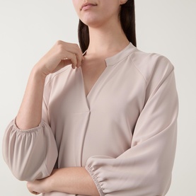 Front Pleat Blouse