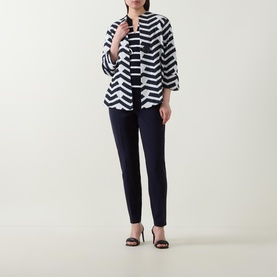 Stripe Fine Knit Top