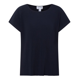 Pleated Scuba Top