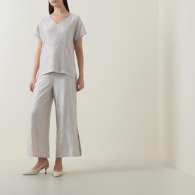 Pleated Front Top